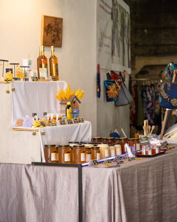 Marché de créatrices et de créateurs, rue de la Liberté