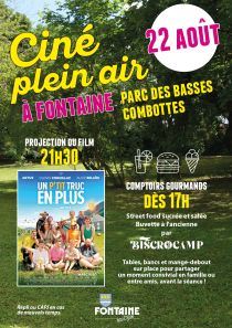 Cinéma plein air et Comptoirs gourmands