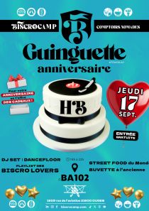 Guinguette anniversaire BISCROCAMP