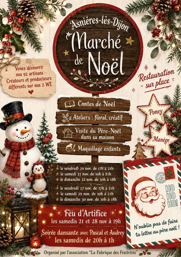 Marché de Noël d'Asnières-lès-Dijon