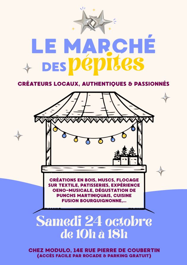 Marché de créateurs : Le Marché des Pépites 