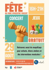 Fête au parc Hyacinthe Vincent