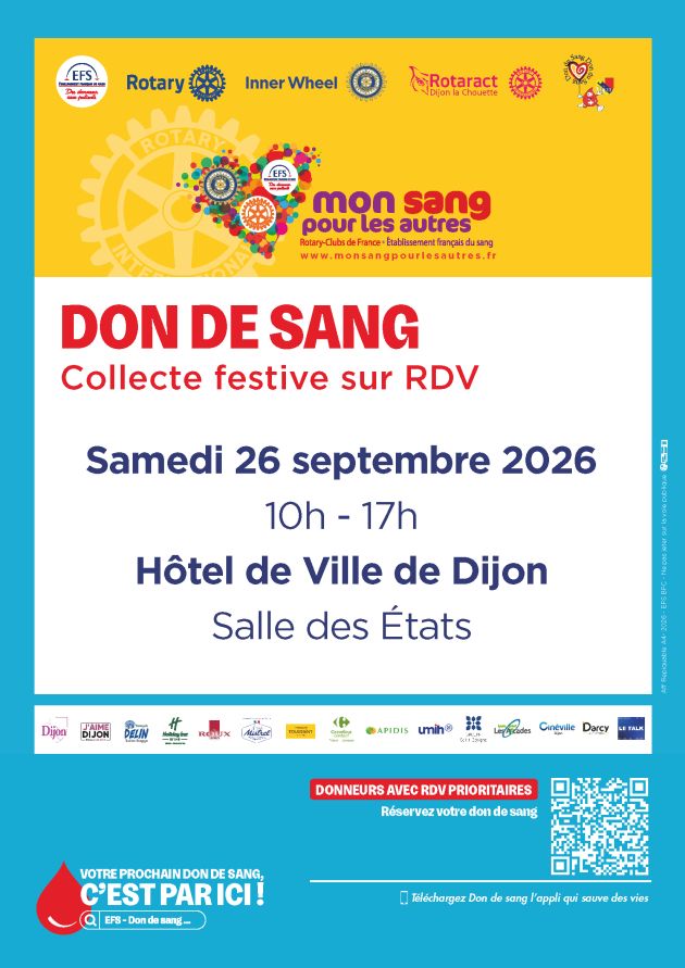 Collecte Mon Sang Pour Les Autres - Palais des Ducs Dijon