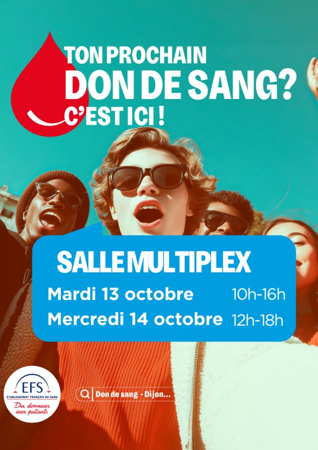 Tout Dijon Donne son sang ... sur le campus ! 