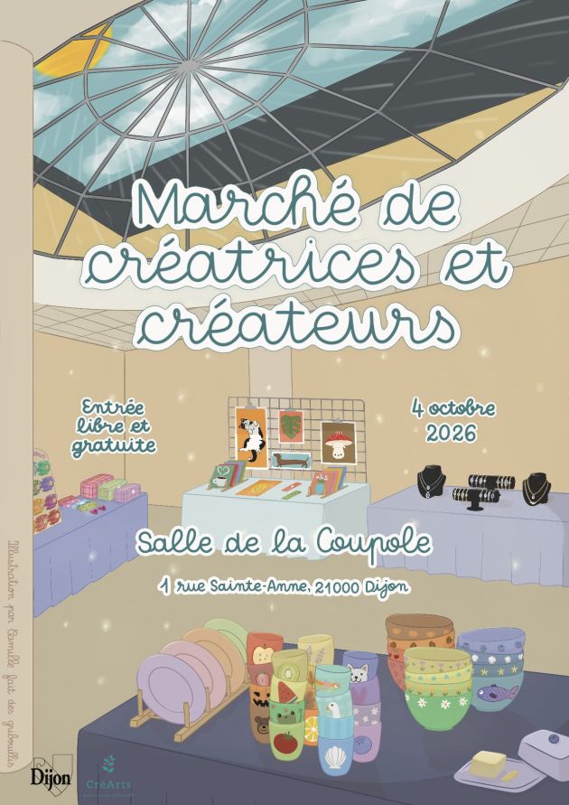 Marché de créatrices et créateurs - Salle de la Coupole