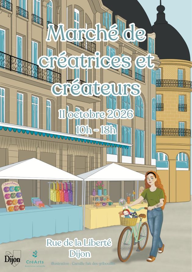 Marché de créatrices et créateurs - Rue de la Liberté