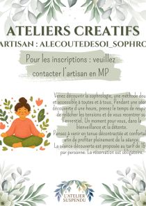 Atelier découverte de la sophrologie