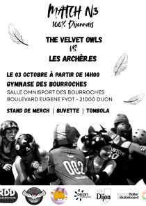 Match N3 100% Dijonnais - Roller Derby