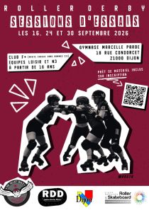 Sessions d'essais Roller Derby Dijon