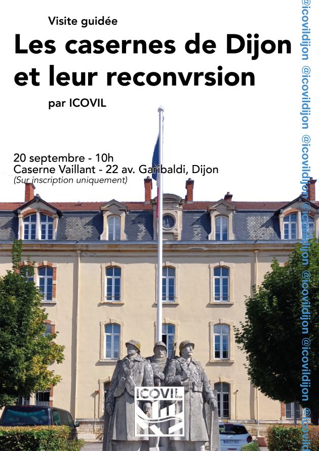 Visite guidée : Les casernes de Dijon et leur reconversion