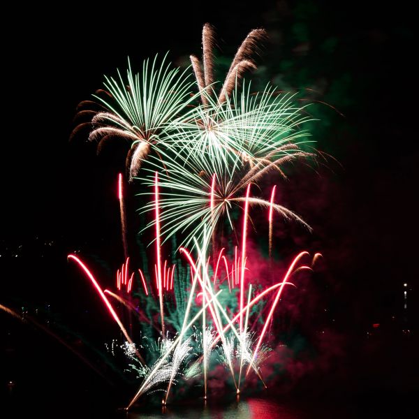 Feu d'artifice à Dijon pour la fête nationale du 14 juillet 2026