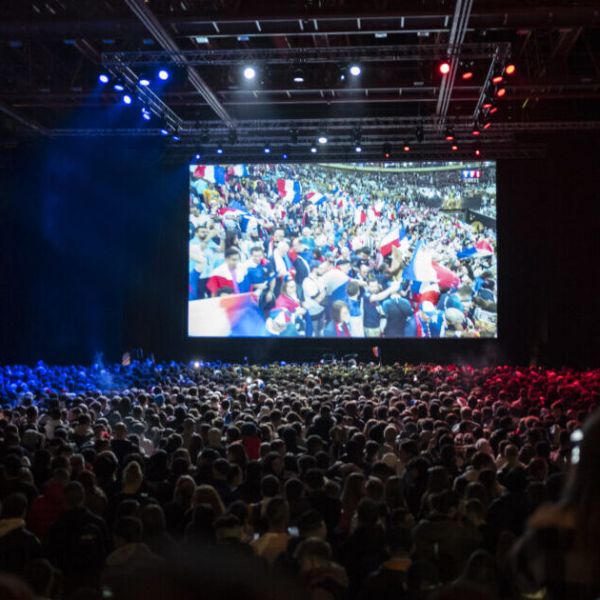 Demi-finale de la Coupe du monde : fan zone au Zénith