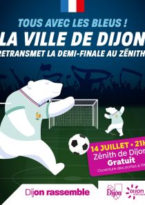 Demi-finale de la Coupe du monde : fan zone au Zénith