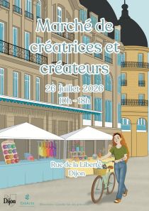 Marché de créatrices et de créateurs, rue de la Liberté