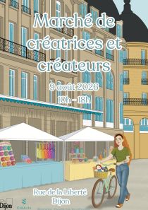 Marché de créatrices et de créateurs, rue de la Liberté