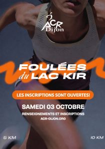 Foulées du lac kir - Course