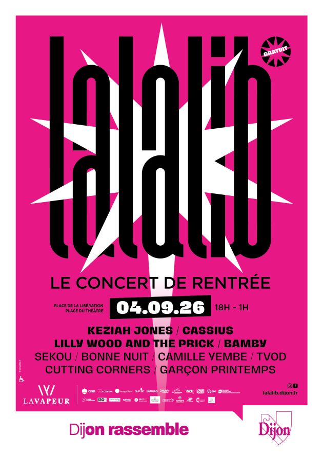 Lalalib 2026 le concert de rentrée à Dijon