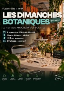 Les dimanches botaniques : 1ère édition