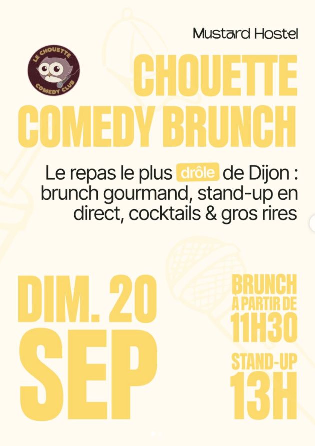 Chouette comedy brunch