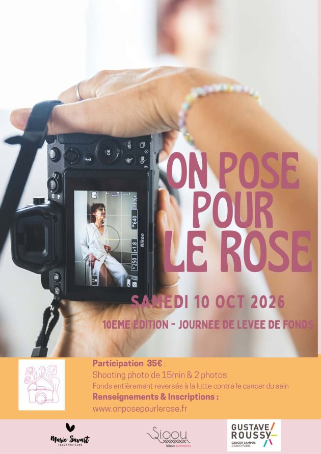 On Pose Pour le Rose - Shooting photo solidaire