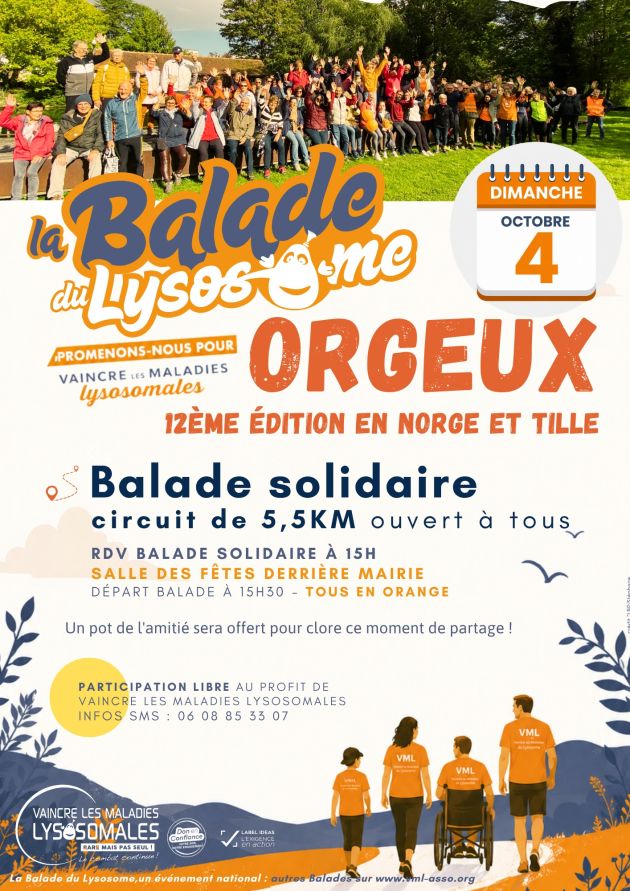 12ème balade du Lysosome en Norge et Tille