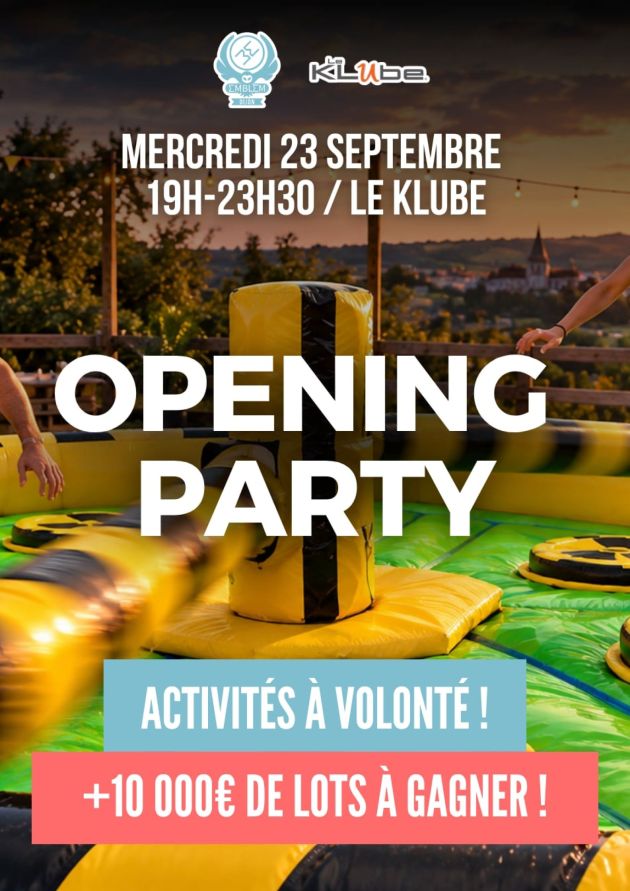 Opening Party Emblem Dijon 2026-2027 