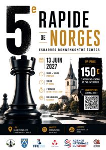 5ème Rapide de Norges - Tournoi d'échecs