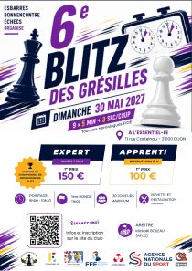 6ème Blitz des Grésilles - Tournoi d'échecs