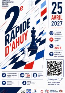 2ème Rapide d’Ahuy - Tournoi d'échecs