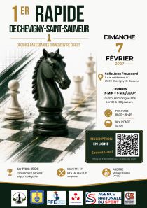 1er Rapide de Chevigny-St-Sauveur - Tournoi d'échecs
